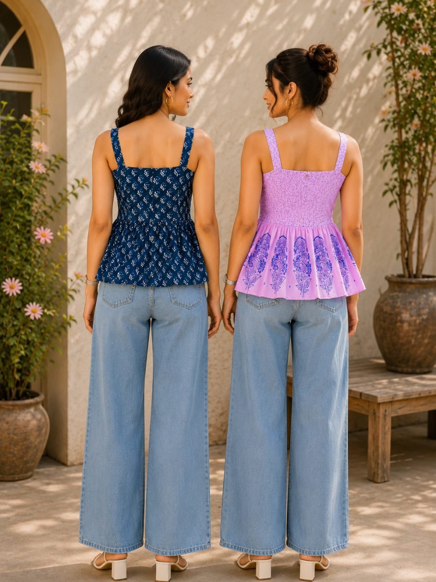 Cotton Top Set - Combo Pack of 2